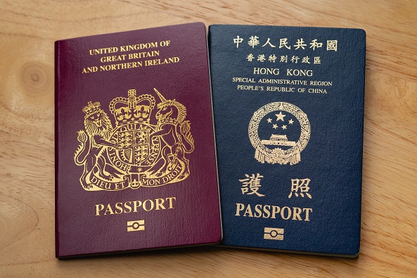 British,National,Oversea,(bno),Passport,And,Hong,Kong,Special,Administrative